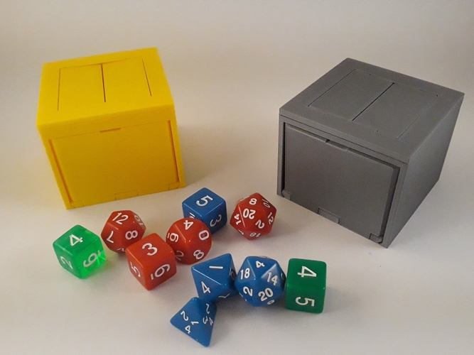 Cubic Gate - Collapsible / Telescoping Dice Tower 3D Print 263598