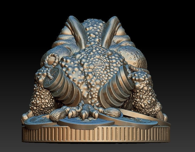 Money Frog - Jin Chan - statuette - 2019 3D Print 263627