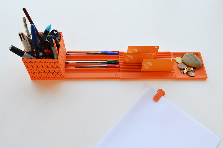 Desktop Organizer 3D Print 2637