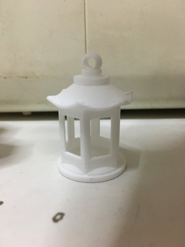 ​miniature oriental house ,2 type ​ ston tower 3D Print 263715