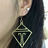 Small costume movie 'sing'  nananoodleman​ earring   3D Printing 263721