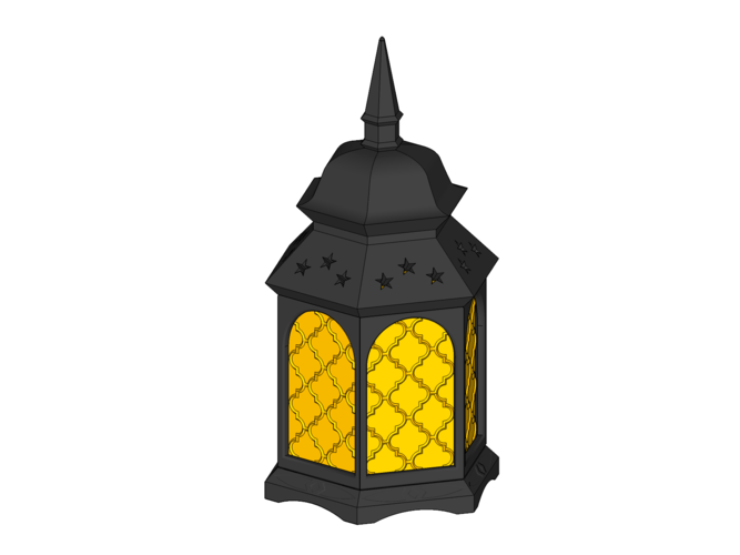 Polish lantern v2 3D Print 263934