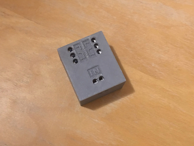 Mini relay box - 2 sets of independent NC/NO contacts 3D Print 263949