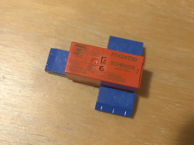 Mini relay box - 2 sets of independent NC/NO contacts 3D Print 263952