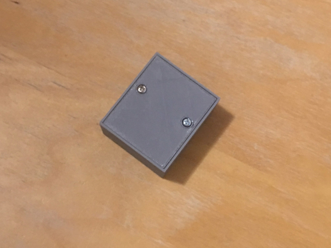 Mini relay box - 2 sets of independent NC/NO contacts 3D Print 263955
