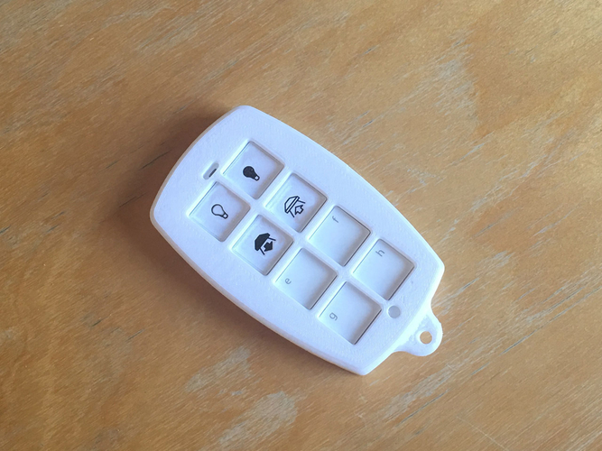 Insteon Mini Remote keychain 3D Print 263960