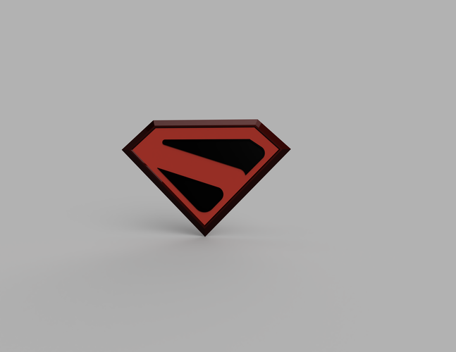 The CW Kingdom Come Superman Chest Emblem 3D Print 263975