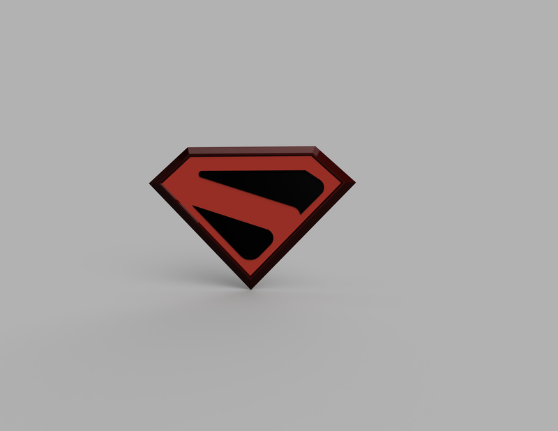 The CW Kingdom Come Superman Chest Emblem