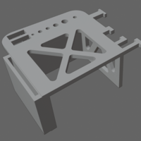 Ender 3 Tool holder with second USB holder - Thumbnail 1