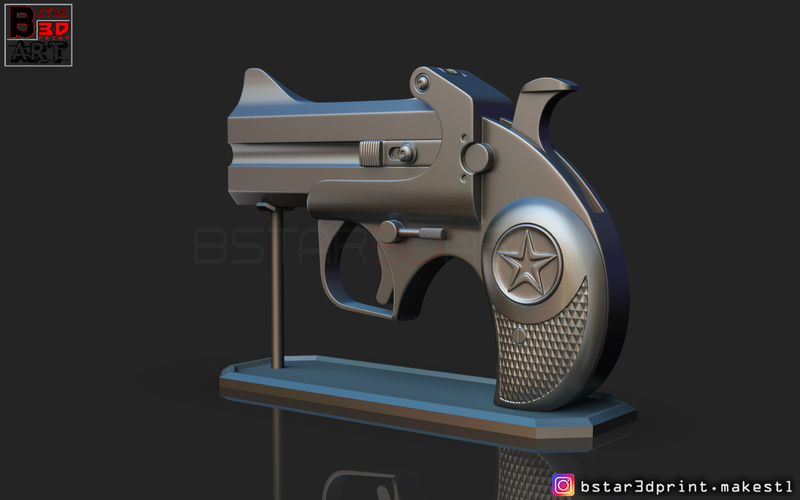 Bond Arms Gun -Best John Wick's Gun  3D Model 3D Print 264049