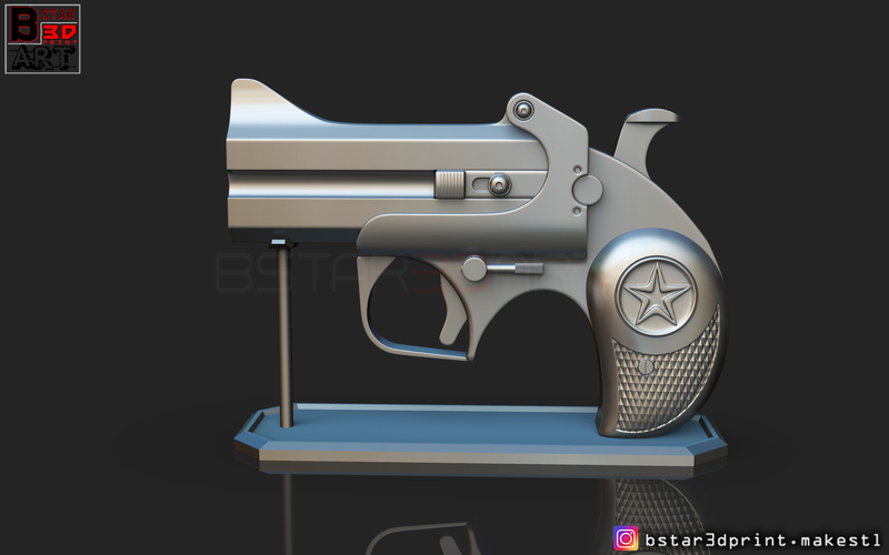 Bond Arms Gun -Best John Wick's Gun  3D Model
