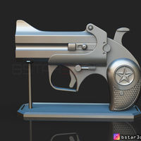 Small Bond Arms Gun -Best John Wick's Gun  3D Model 3D Printing 264050