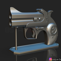 Bond Arms Gun -Best John Wick's Gun  3D Model - Thumbnail 3