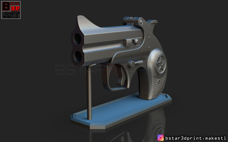 Bond Arms Gun -Best John Wick's Gun  3D Model 3D Print 264052