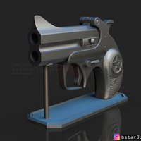 Bond Arms Gun -Best John Wick's Gun  3D Model - Thumbnail 4