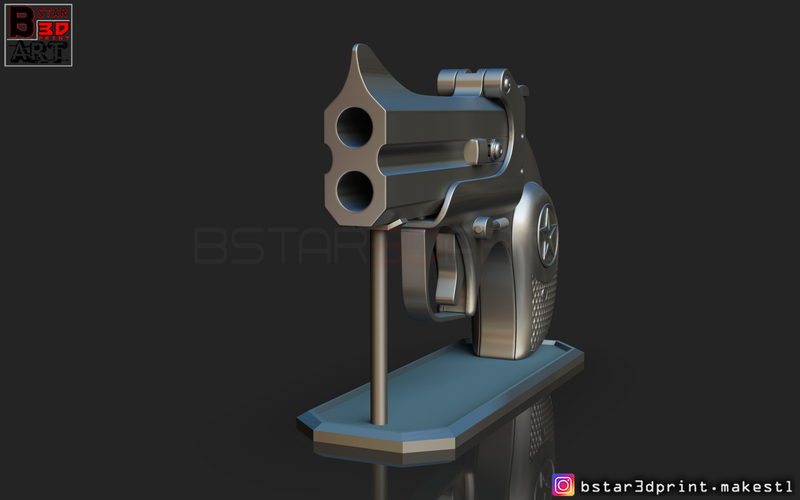 Bond Arms Gun -Best John Wick's Gun  3D Model 3D Print 264053