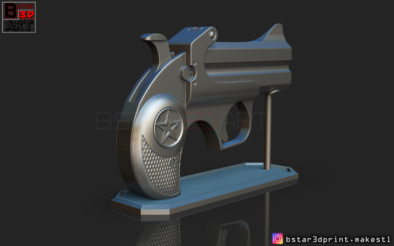 Bond Arms Gun -Best John Wick's Gun  3D Model 3D Print 264055