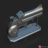 Bond Arms Gun -Best John Wick's Gun  3D Model - Thumbnail 8