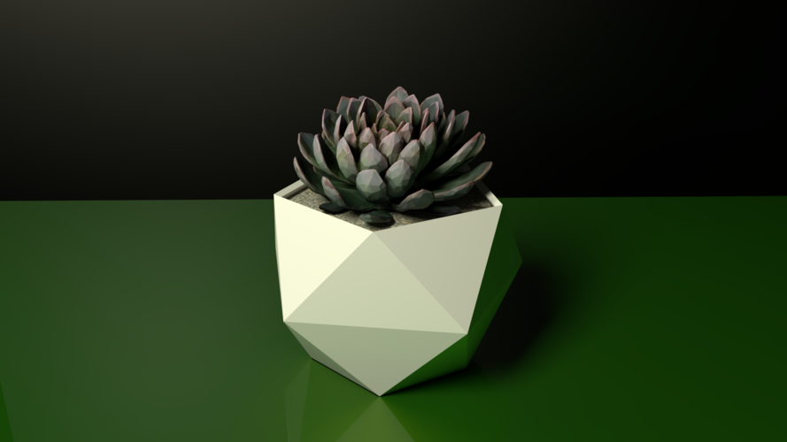 Geometric Vase 3D Print 264115