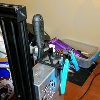 Ender 3 Tool holder with second USB holder - Thumbnail 3