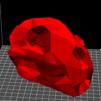 Leopard Skull Low Poly - Thumbnail 3
