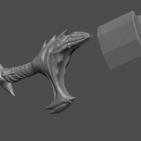 Blade of Kratos From God of War - Fan Art 3D print model - Thumbnail 3