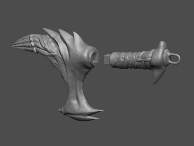Blade of Kratos From God of War - Fan Art 3D print model 3D Print 264227