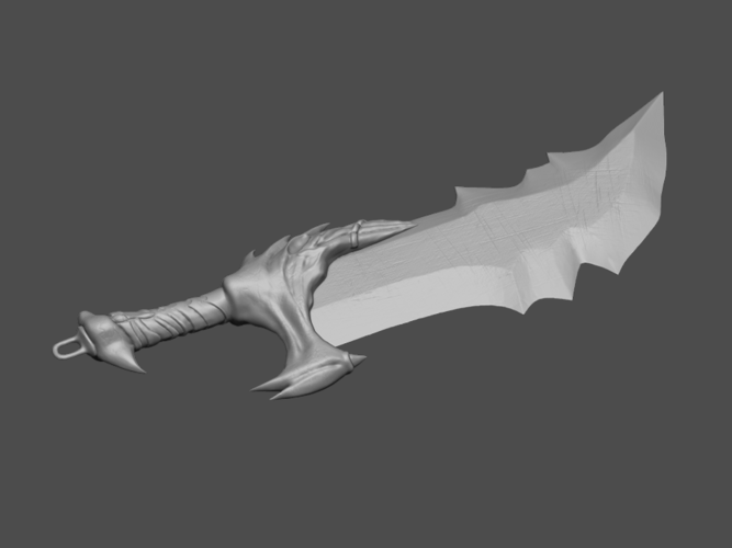 Blade of Kratos From God of War - Fan Art 3D print model 3D Print 264229