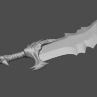 Blade of Kratos From God of War - Fan Art 3D print model - Thumbnail 6