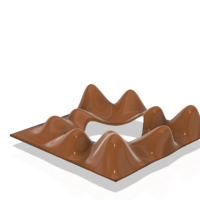 pot vase cup vessel Bomb v304 for 3d-print or cnc - Thumbnail 4