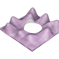 pot vase cup vessel Bomb v304 for 3d-print or cnc - Thumbnail 16