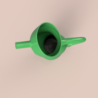 handle watering Can Vase for flowers v301 3d-print and cnc - Thumbnail 12