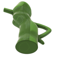 handle watering Can Vase for flowers v301 3d-print and cnc - Thumbnail 22