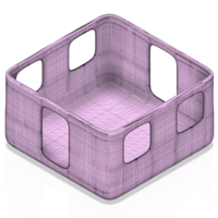 development candlestick toy game dragon house 3d cnc - Thumbnail 1