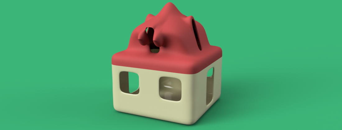development candlestick toy game dragon house 3d cnc 3D Print 264288