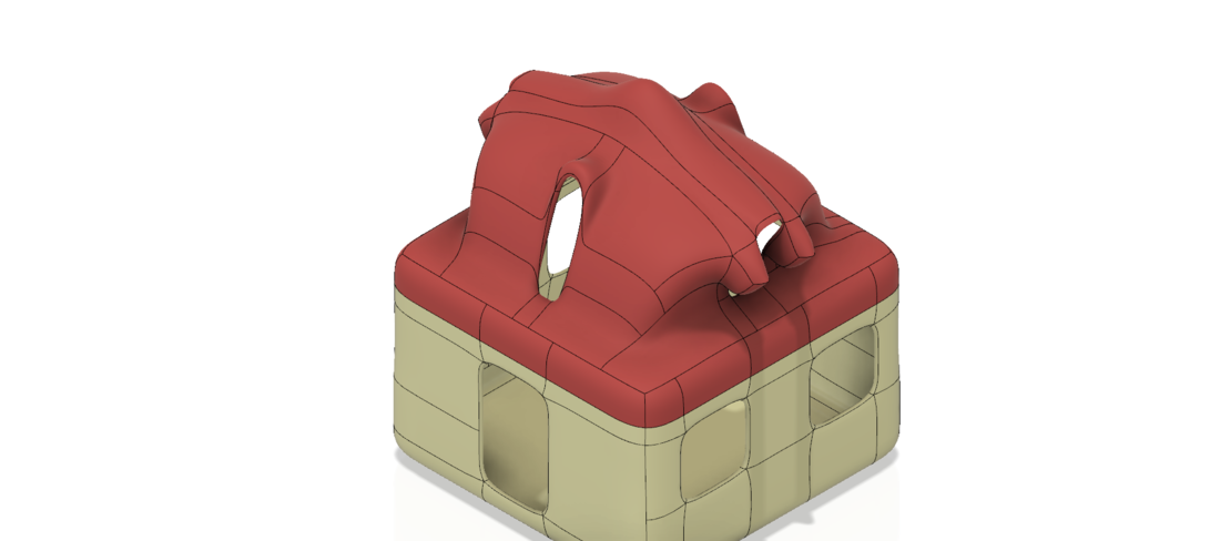 development candlestick toy game dragon house 3d cnc 3D Print 264292