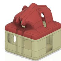 development candlestick toy game dragon house 3d cnc - Thumbnail 8