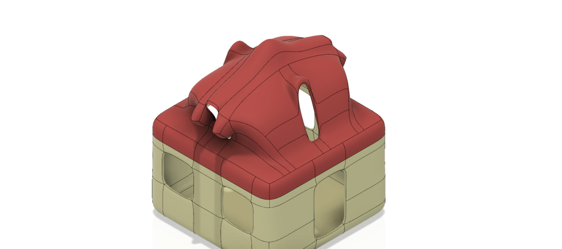 development candlestick toy game dragon house 3d cnc 3D Print 264294