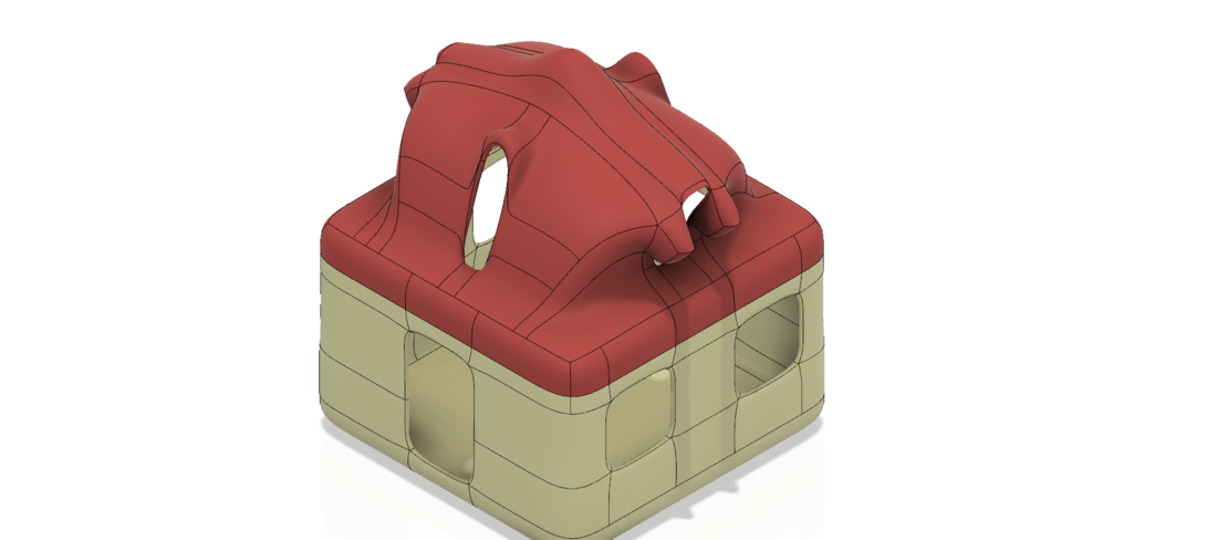 development candlestick toy game dragon house 3d cnc 3D Print 264295
