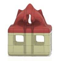 development candlestick toy game dragon house 3d cnc - Thumbnail 11