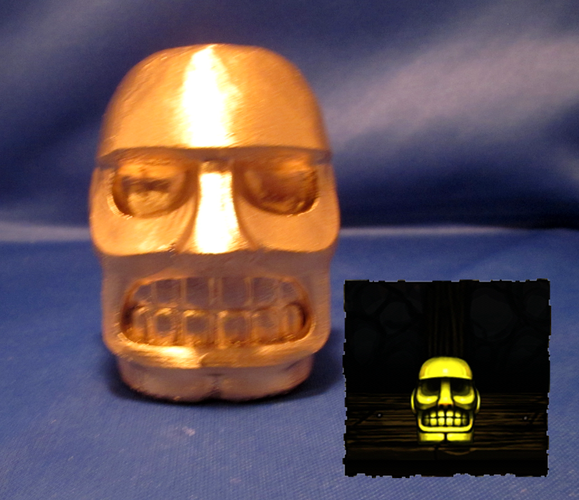 Spelunky Golden Idol 3D Print 2643