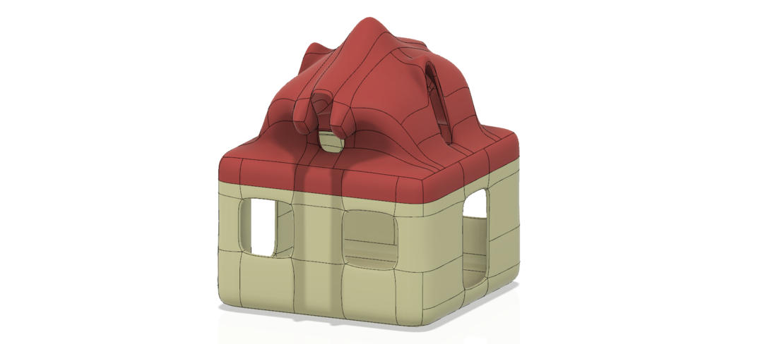 development candlestick toy game dragon house 3d cnc 3D Print 264303