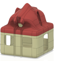 development candlestick toy game dragon house 3d cnc - Thumbnail 18