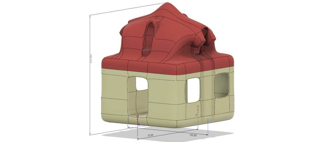development candlestick toy game dragon house 3d cnc 3D Print 264304