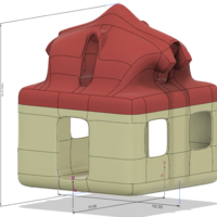 development candlestick toy game dragon house 3d cnc - Thumbnail 19