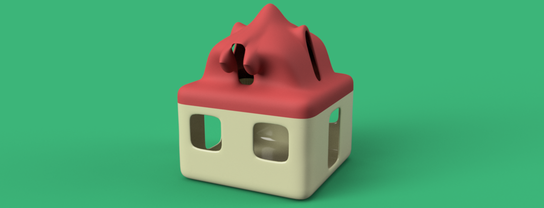 development candlestick toy game dragon house 3d cnc 3D Print 264305