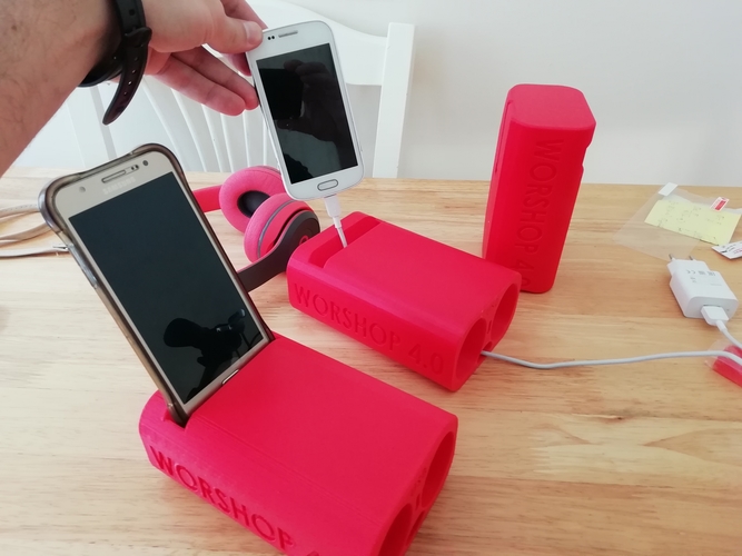 phone holder amplifier 3D Print 264320