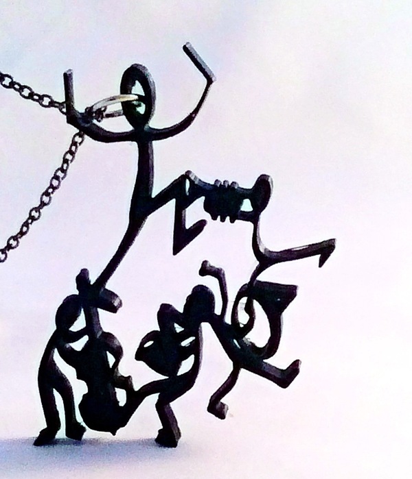 Funky Music band Pendant