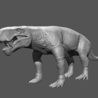 Inostrancevia model - Thumbnail 1