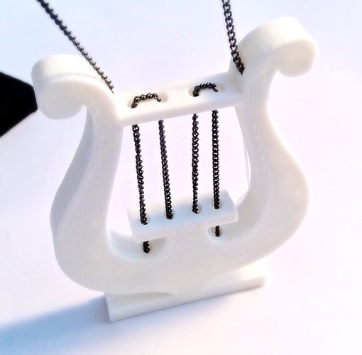 Lyra string pendant 3D Print 26435